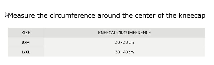 knie grösse